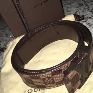 Lv men’s monogram belt size 36